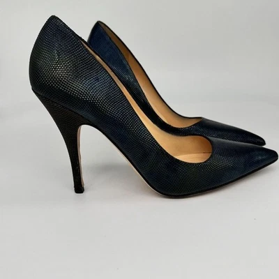 Kate Spade Womens Iridescent Pointy Stiletto Heel Pump Size 8.5B Blue Green Y2K - Image 1 of 4