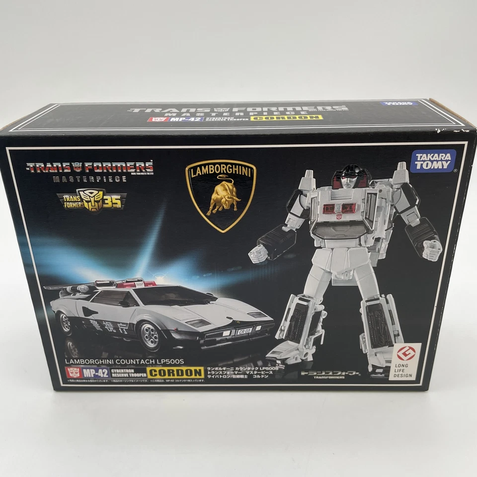 Figure Transformers Masterpiece MP-42 Cordon Lamborghini Japan Toy - Image 1 of 4