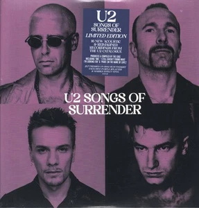 U2 SONGS OF SURRENDER LP VINYL Limited edition, 2LP pressed on 180g purple splat - Imagen 1 de 6