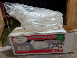 NOS Con Scatola Generale Schiuma Soffiaggio Stampo Pecora 18" Natività Illuminata Nuovo Vintage Agnello - Foto 1 di 7