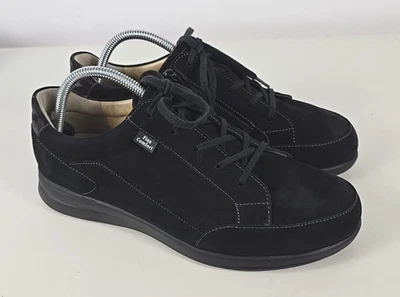 Finn Comfort Mellow PRATO Black Nubuck Leather Comfort Sneakers UK 8 /US 10.5 - Image 1 of 4