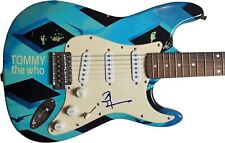 The Who Pete Townshend Autographed Signed Custom Graphics Guitar UACC AFTAL