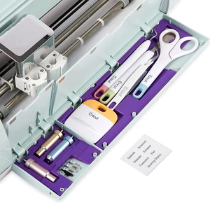 Inserto Porta Utensili Compatibile con Cricut Explore Air 2& Explore 3, Cassetto Erba - Foto 1 di 12