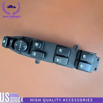 Nuevo interruptor de ventana eléctrica del lado del conductor delantero izquierdo para Hyundai Veracruz 2007-2012 Foto 1 de 4