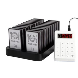 Sistema cercapersone ristorante 20 cicalini beepers sistema cercapersone wireless per food truck - Foto 1 di 7