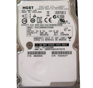 Hitachi HUC109060CSS600 0B26036 MLC:CE0NA00 600gb SAS 2,5" UCTSSC600 HDD - Bild 1 von 1
