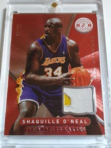 2012 Totally Certified Shaquille O'Neal #PATCH PRIME RED /49 Game Worn Jersey - Picture 1 of 4