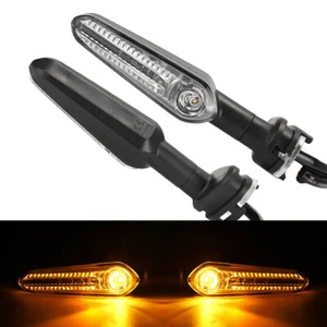 Motorcycle LED Turn Signal Light Amber Lamp For Yamaha MT-125 MT-15 MT-07 MT-09 - Picture 1 of 11