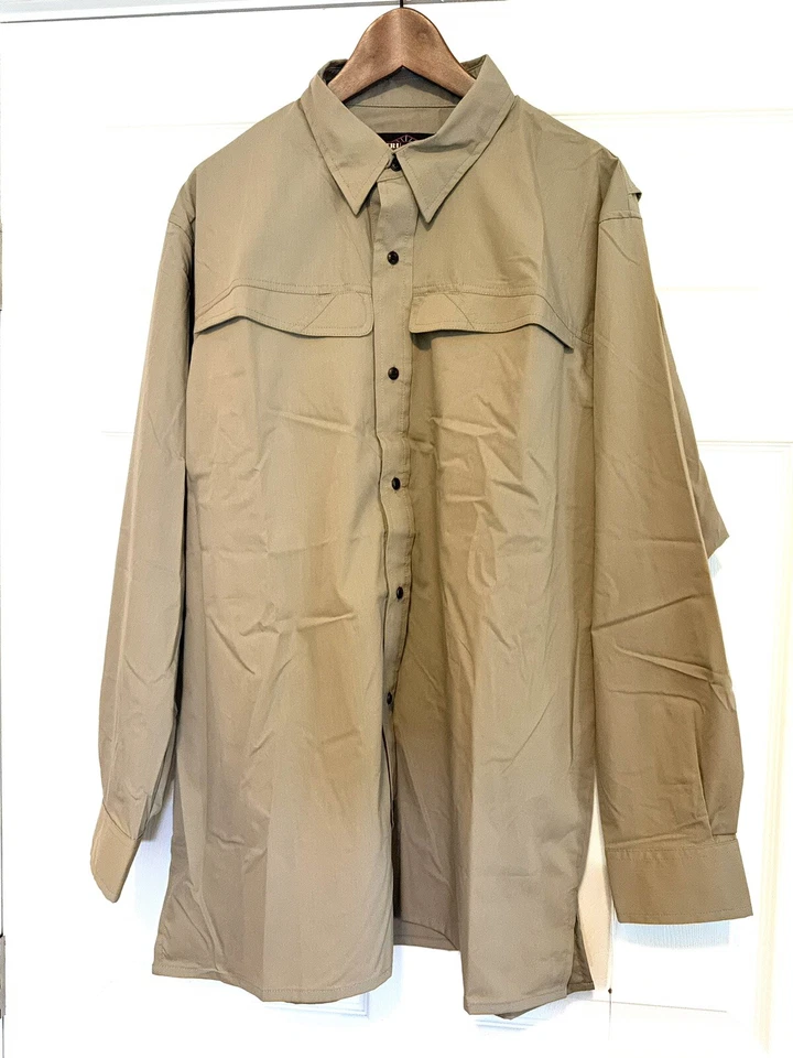 TRU-SPEC XL Shirt Uniform  Khaki size Pinnacle Long sleeve - Image 1 of 4