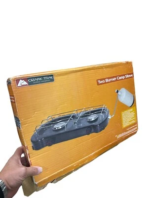 Печь для кемпинга Ozark Trail на две горелки 14000 БТЕ конфигурация 6948 - Изображение 1 из 4