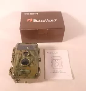 BLAZE VIDEO CAMOUFLAGE TRAIL CAMERA Model: A252 NEW In Box - Picture 1 of 6