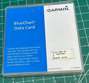 Garmin BlueChart Data Card - MUS036R US Inland Rivers GPSMAP 492,492C,496,498 - Picture 1 of 6