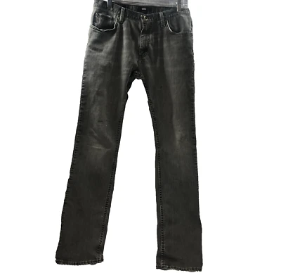 Pantalones de mezclilla rectos grises rotos Vans talla 32x34 Off The Wall V66 For You Foto 1 de 4