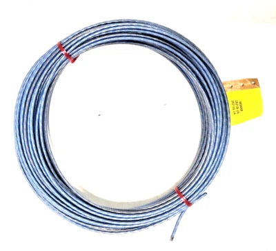 CABLE DATABUS 60 FT 2 CONDUCTORES 24 AWG 100 OHM TRENZADO PTFE/FEP S280W502-6 Foto 1 de 4