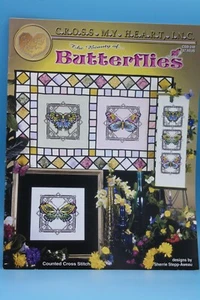 Die Schönheit der Schmetterlinge, gezähltes Kreuzstich-Anleitungsbuch - Bild 1 von 1