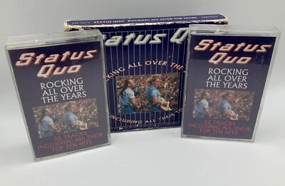 STATUS QUO : ROCKING ALL OVER THE YEARS Cassette Double Tape Fully Play-tested Foto 1 de 4