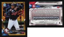2018 Bowman Chrome National Convention Gold Prism Refractor /50 Jose Ramirez