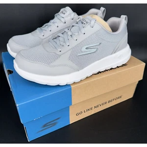 Talla 8 4E EEEEE WIDE SKECHERS Performance Go Walk Max Zapatos Para Hombres Gris Malla 216166 - Imagen 1 de 8