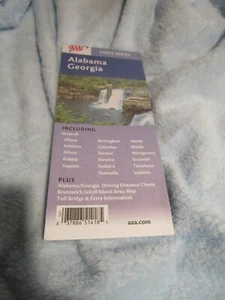 AAA State Series Alabama Georgia Map, 09/2001 -12/2002 - Picture 1 of 2