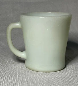 VINTAGE Fire King Oven Ware D Handle #29 White Milk Glass Mug Made in the USA - Picture 1 of 3