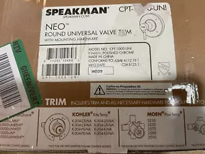 NEO Speakman CPT-1000-UNI Kit di ricambio impugnatura facile - Cromo lucido - Foto 1 di 8