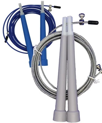 ✅ Profi Springseil Sprungseil mit Stahlkern Stahlseil Seilspringen Hüpfseil NEU✅ - Bild 1 von 4