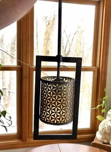 Pendelleuchte Leuchte Laterne Stil Hängelampe - Bild 1 von 12