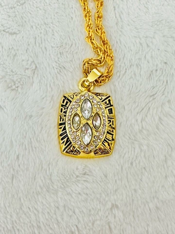 1989 San Francisco 49ers Pendant Necklace- Super Bowl Championship, USA SHIP Cover