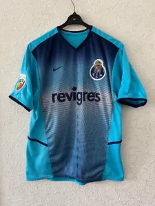 Maglia calcio vintage Porto 2002/03 away maglia Nike rara blu uomo taglia M - Foto 1 di 15