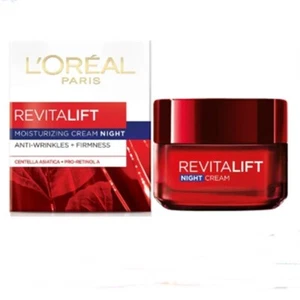 L’OREAL PARIS Revitalift Anti-Wrinkle + Firmness Moisturizing Night Cream 50ml - Picture 1 of 7