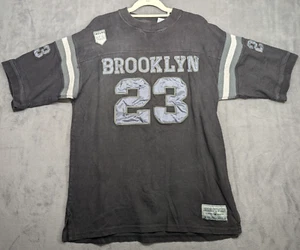 212NYC Shirt Mens Large Black Hip Hop Street Graphic Print Long Sleeve Crew Neck - Picture 1 of 9