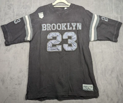 212NYC Shirt Mens Large Black Hip Hop Street Graphic Print Long Sleeve Crew Neck - Image 1 of 4