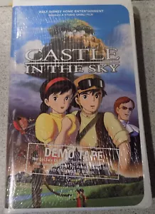 Castle in the Sky - New Sealed Rare Screener Full Length Promo VHS - Picture 1 of 2
