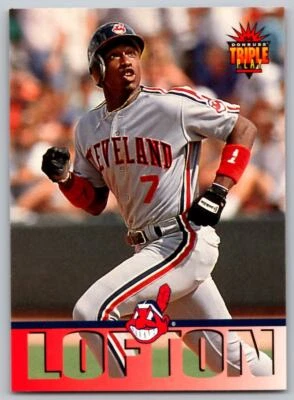 1994 Triple Play #115 Kenny Lofton Cleveland Indians - Image 1 of 2
