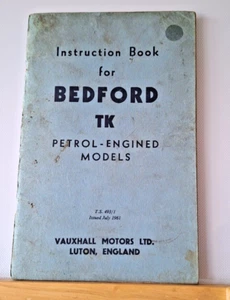 BEDFORD TK Petrol engined models  TS 493/1 VAUXHALL MOTORS - Picture 1 of 5