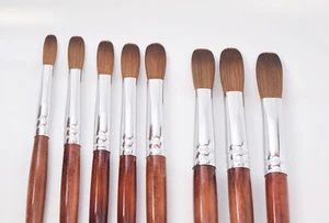 EX Kolinsky Acrylic Nail Brush (CRIMPED) - Picture 1 of 13