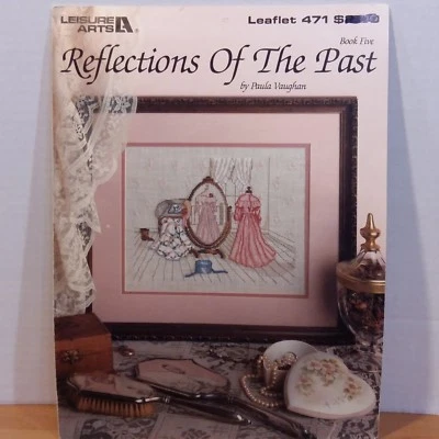 Reflections Of The Past Frame Cross Stitch Pattern By Paula Vaughan Leisure Arts - Image 1 of 3
