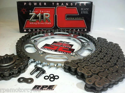 KIT CADENA Y PIÑONES YAMAHA YZF R1 2004-05 JT Z1R 530 X-Ring * ZVMX GXW Foto 1 de 4