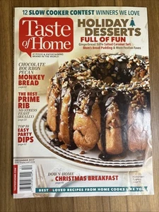Taste Of  Home December  2017 Holiday Desserts Full Of Fun  FREE SHIPPING mc - Picture 1 of 11