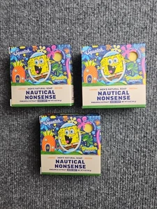 Dr Squatch SpongeBob SquarePants Nautical Nonsense LimitedEdition Soap Bar x3(A) - Picture 1 of 8