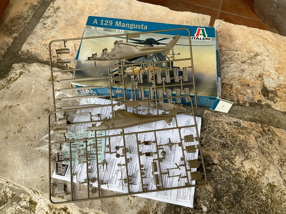 Italeri 1/72 Mangusta elicopter - Immagine 1 di 1