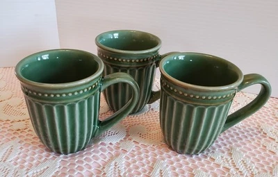 Juego de 3 tazas de café verde Gibson Foto 1 de 4