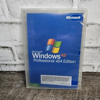 Microsoft Windows XP Pro X64 (X10-52148, X11-11616, X11-11604) ZAT-00066 ungetestet - Bild 1 von 3