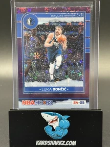 Aros Panini NBA 2024-25 Premium púrpura invierno Prizm Luka Doncic #115 - Imagen 1 de 2
