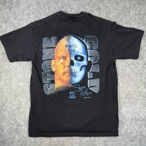 WWE WWF Stone Cold Steve Austin T-Shirt Herren Large Y2K Schwarz Kurzarm - Bild 1 von 19