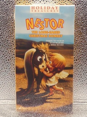 Nestor The Long-Eared Christmas Donkey Stop Motion VHS New Factory Sealed Tape - Image 1 of 4