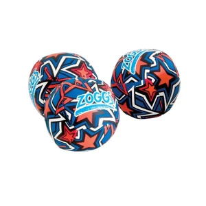 Zoggs Swim Splash Balls - Orange/Blue Star Print - Picture 1 of 1