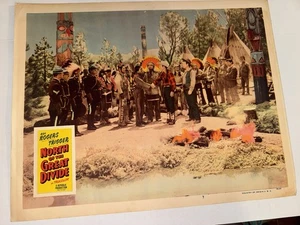 Vintage Lobby Card North Great Divide Roy Rogers Trigger 11"x14" 1950 7 Republic - Picture 1 of 2