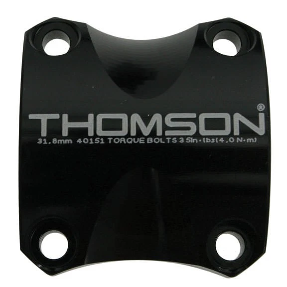 Thomson Stem faceplate, X4, 31.8mm - black - Image 1 of 1