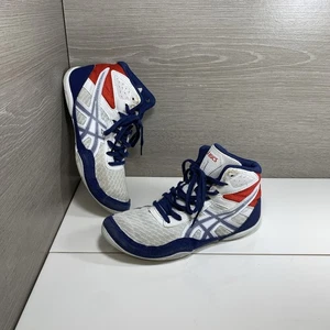 Asics Matflex 6 rot weiß blau Ringerschuhe Größe 3 1084A007 - Bild 1 von 11